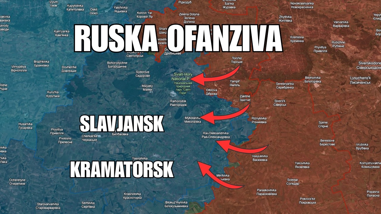 Teritorijalne promene:Liman i Slavjansk 🔥