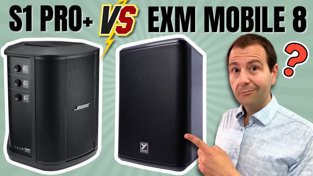 Bose S1 Pro+ против Yorkville EXM Mobile 8 — что звучит лучше вживую?