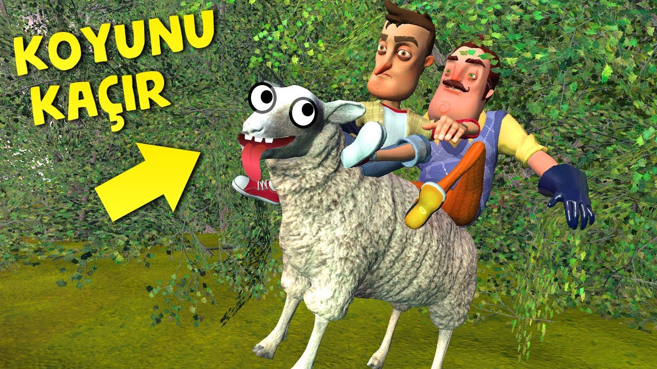 Koyunu Kaçırmalıyım, Hello Neighbor Mod