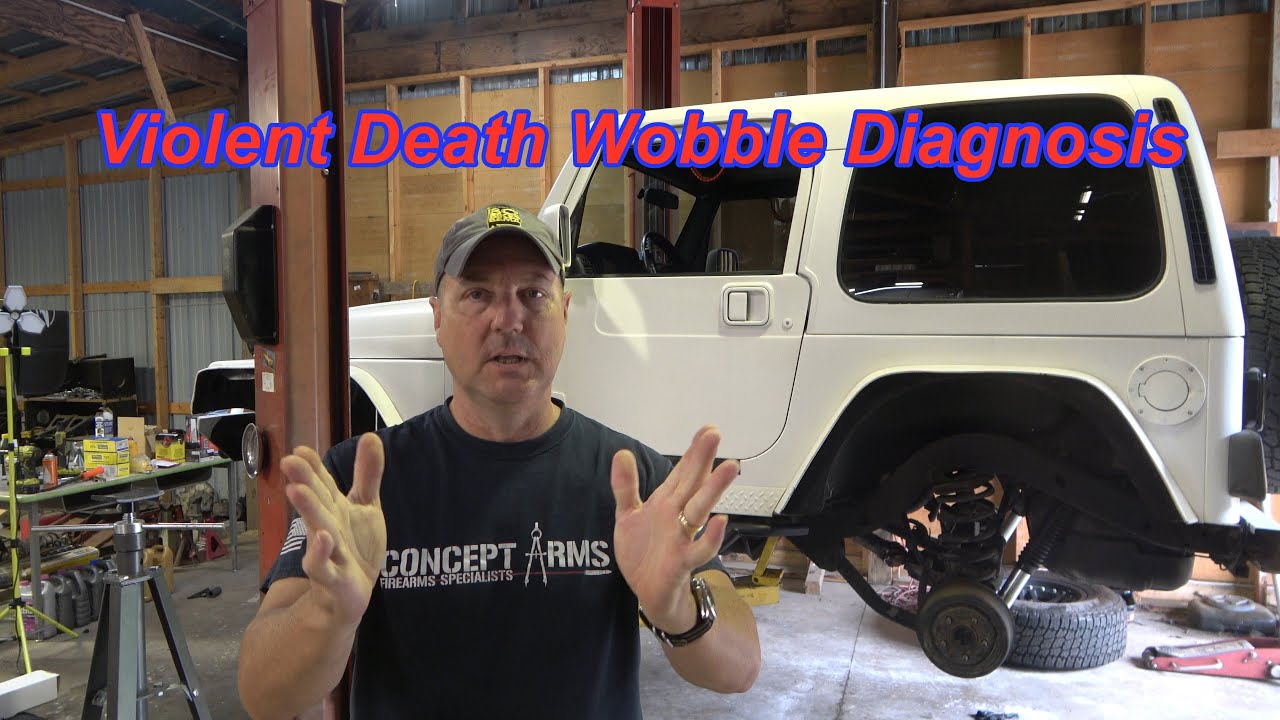 Jeep Wrangler "Violent Death Wobble" Diagnosis & Repair (TJ, XJ)