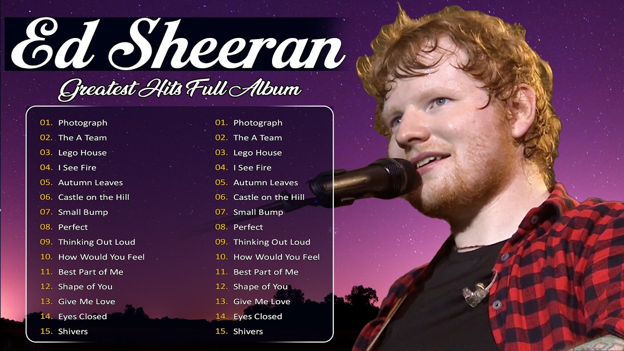 Relaxing with Ed Sheeran: Best Acoustic Songs for Study & Sleep