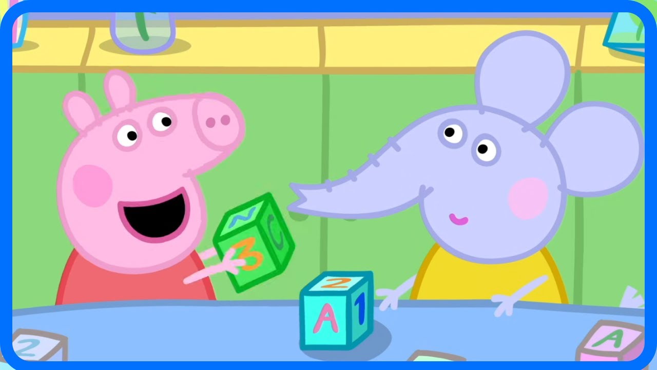 Learning Is Fun! Build A Block Tower With Peppa & Friends 🐷 | Kids Learning Videos