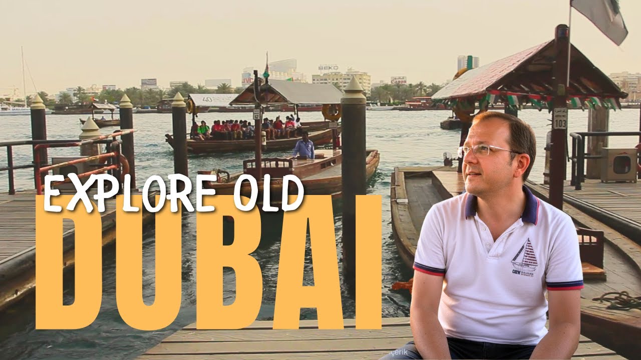 Exploring Old Dubai’s Heart: Abra Ride + Textile Souk #olddubai #dubaicreek