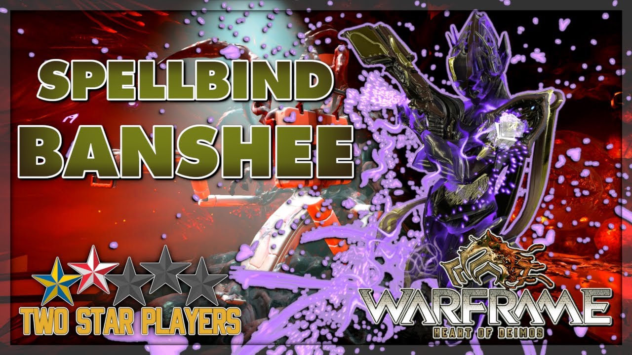 Spellbind Banshee | Helminth Build Guide | Warframe | Two Star Players
