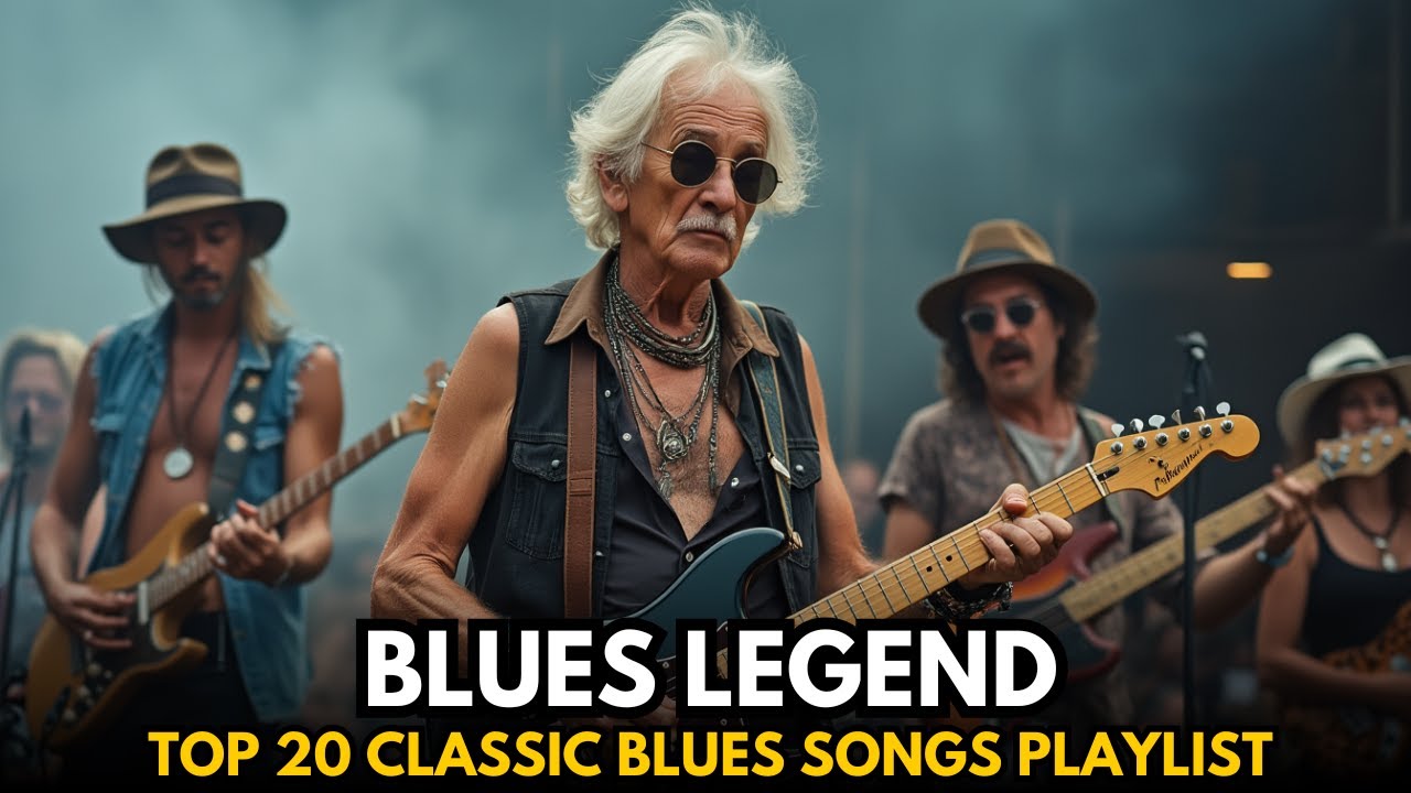 Relaxing Slow Blues Legends | Classic Blues Music to Relax Your Soul