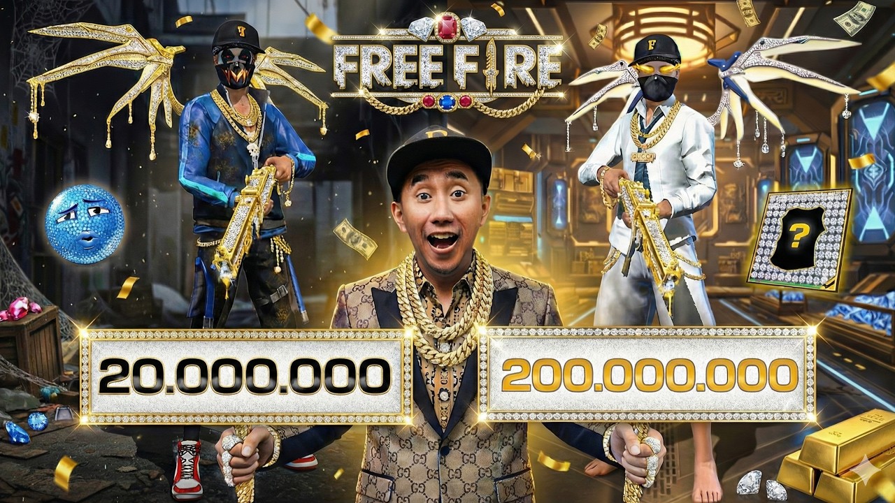 AKUN EPEP PARA SULTAN Rp. 20.000.000,00 VS 200.000.000,00 GOKIL BANGET!