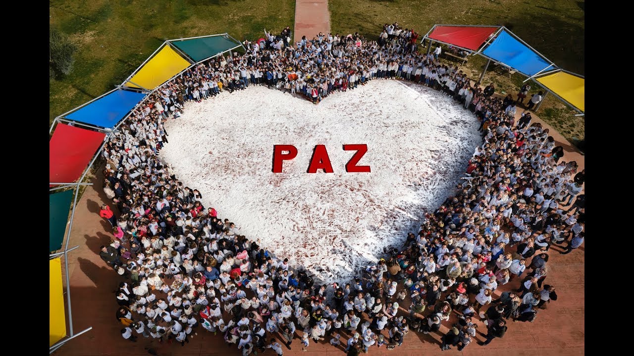 GINES UNIDO POR LA PAZ. Celebración del Día de la Paz 2019 en Gines