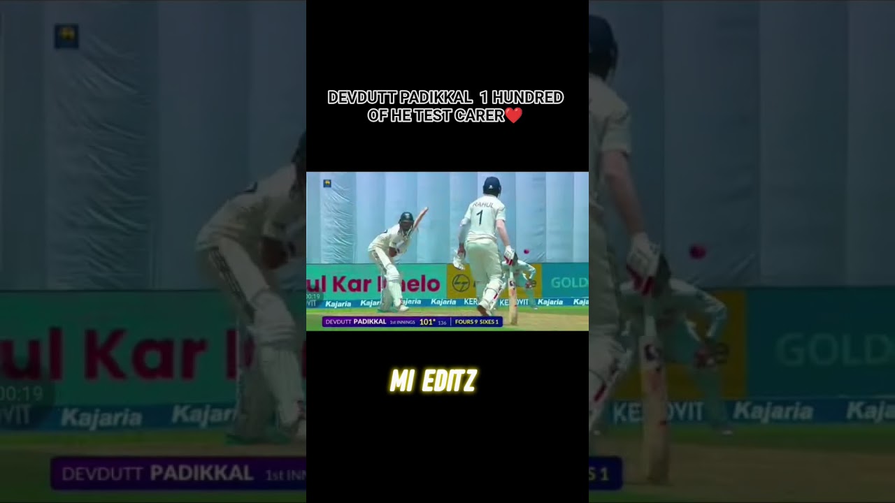 #cricket DEVDUTT PADIKKAL ❤️👍