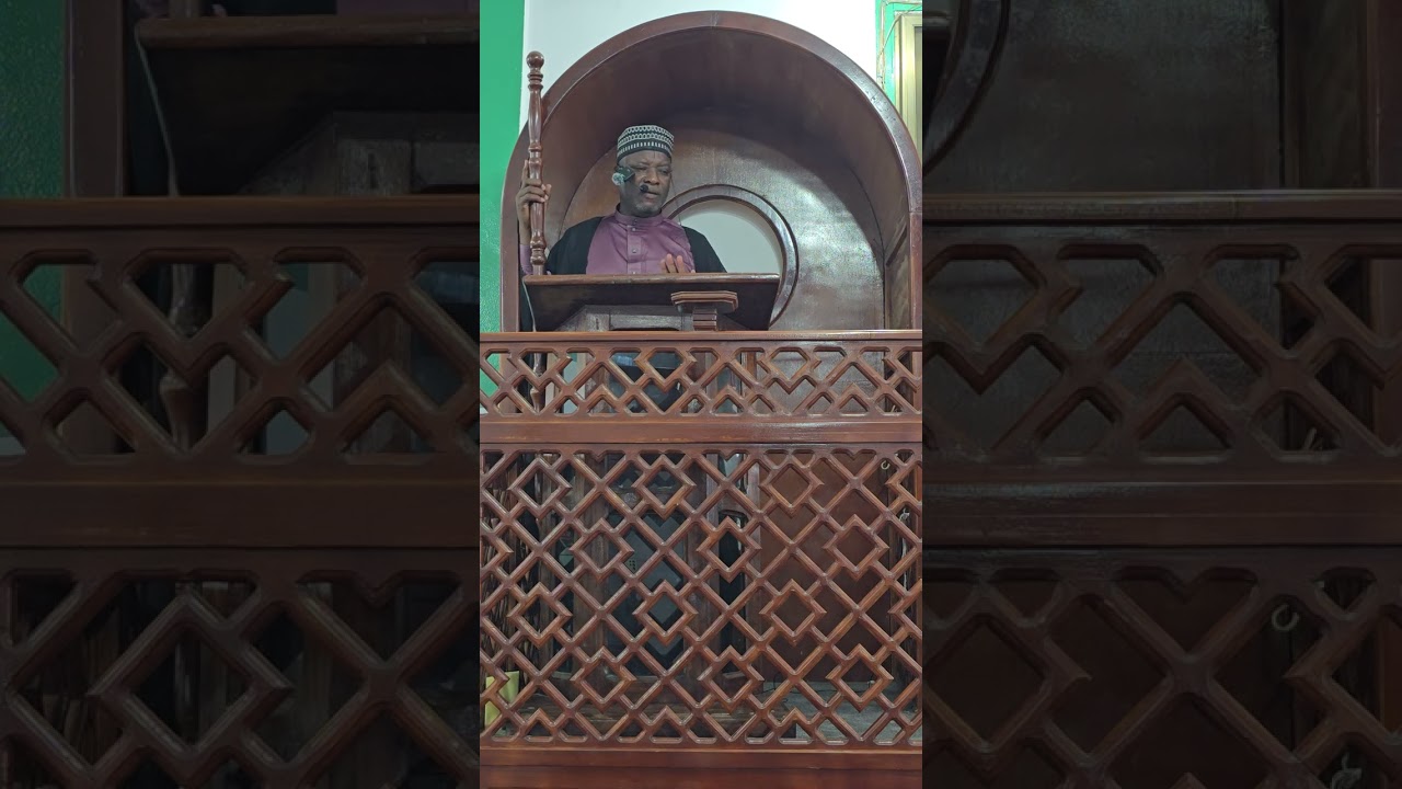 Imam mamadou diawara koutouba dans la mosquée d ançardine Congo Brazzaville le 30/01/2026
