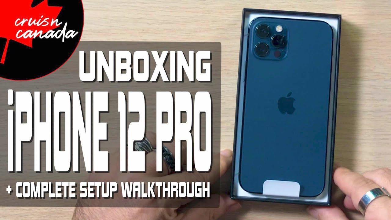 iPhone 12 Pro Unboxing & How to Setup Your New iPhone!