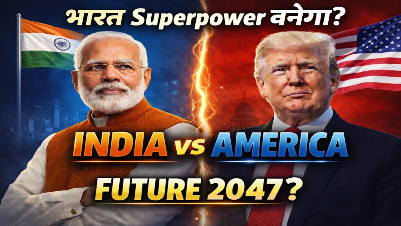 Can India Beat America in 2047? America Vs India Comparison | Badri Narayan Vibes
