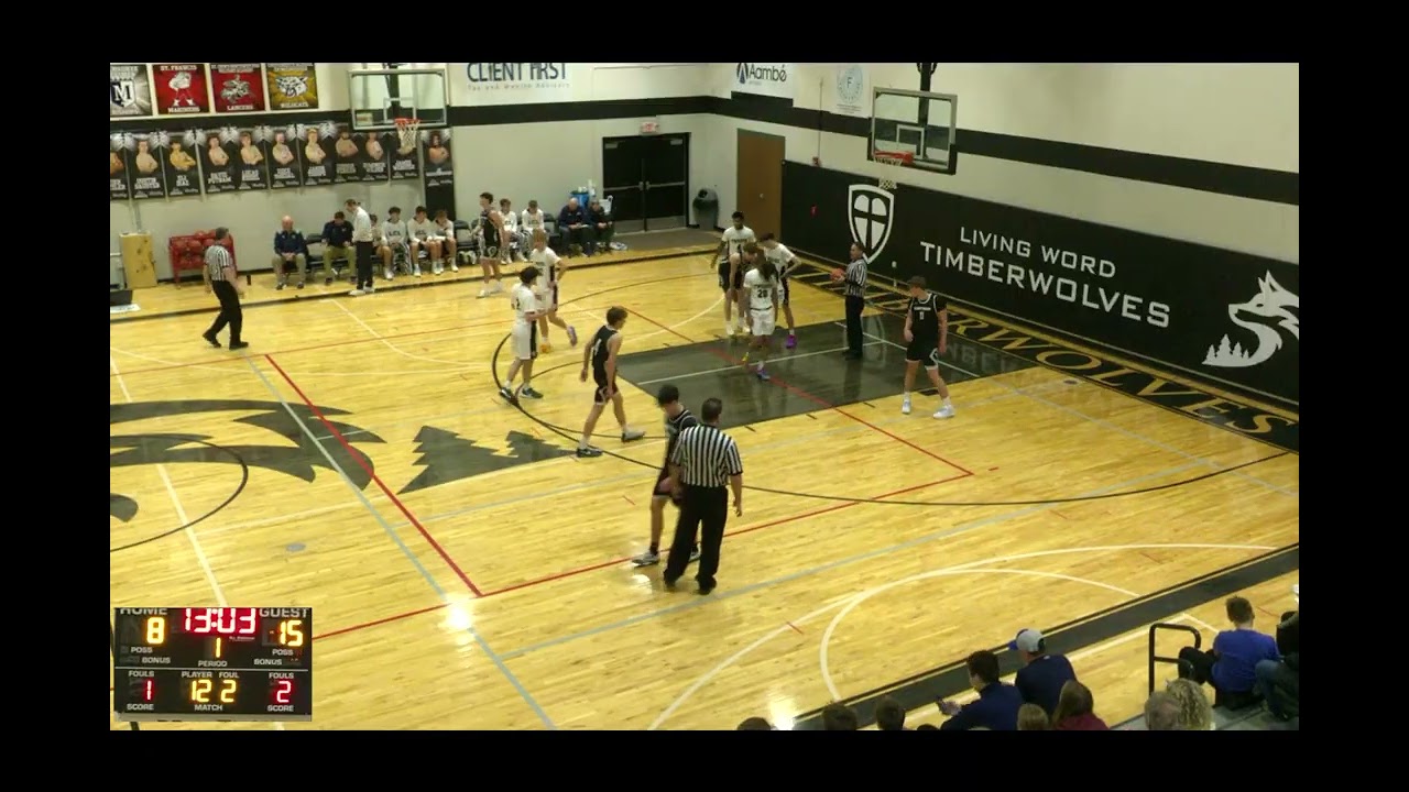 Living Word Lutheran High School vs Lake Country Lutheran High School Mens Varsity Basketball • Hudl