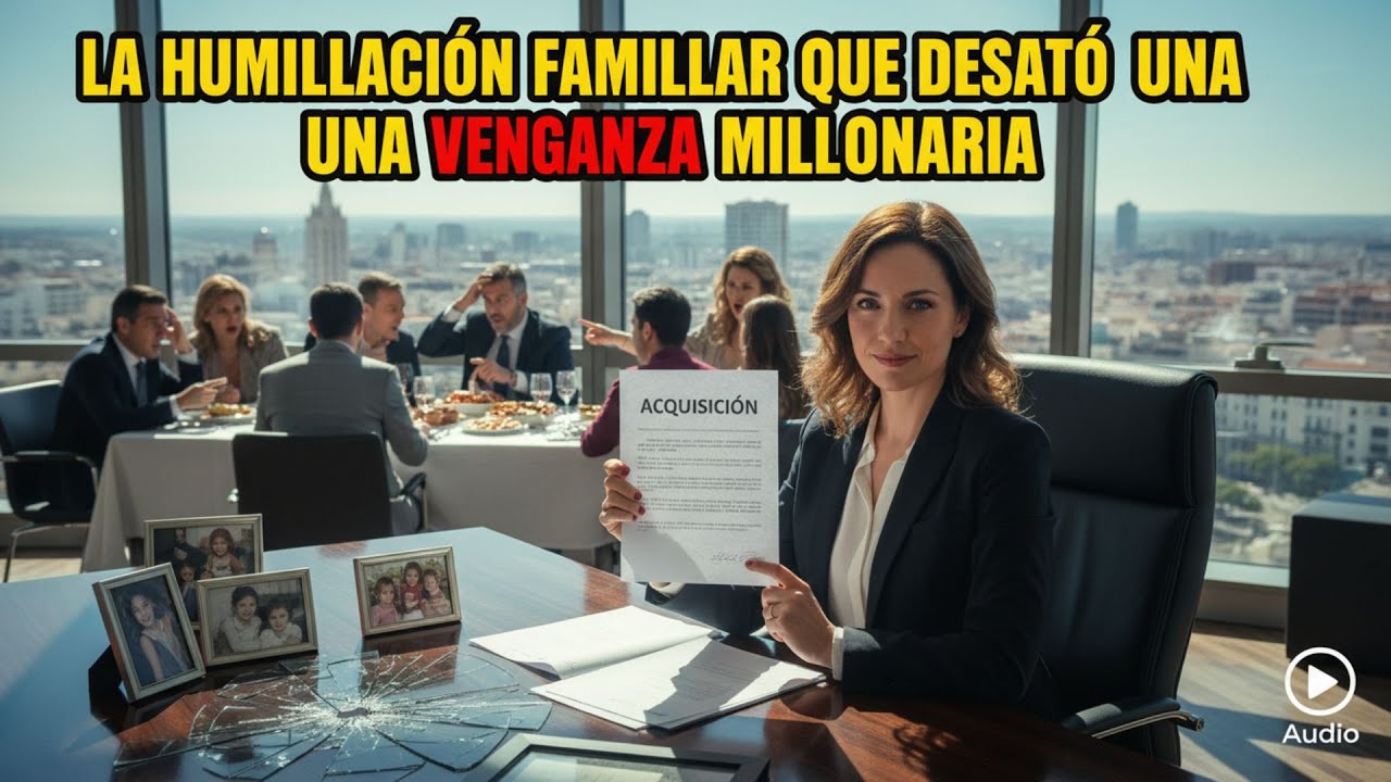 EL CUÑADO LA RIDICULIZÓ EN LA CENA NAVIDEÑA, PERO ELLA COMPRÓ SU EMPRESA POR 57 MILLONES.