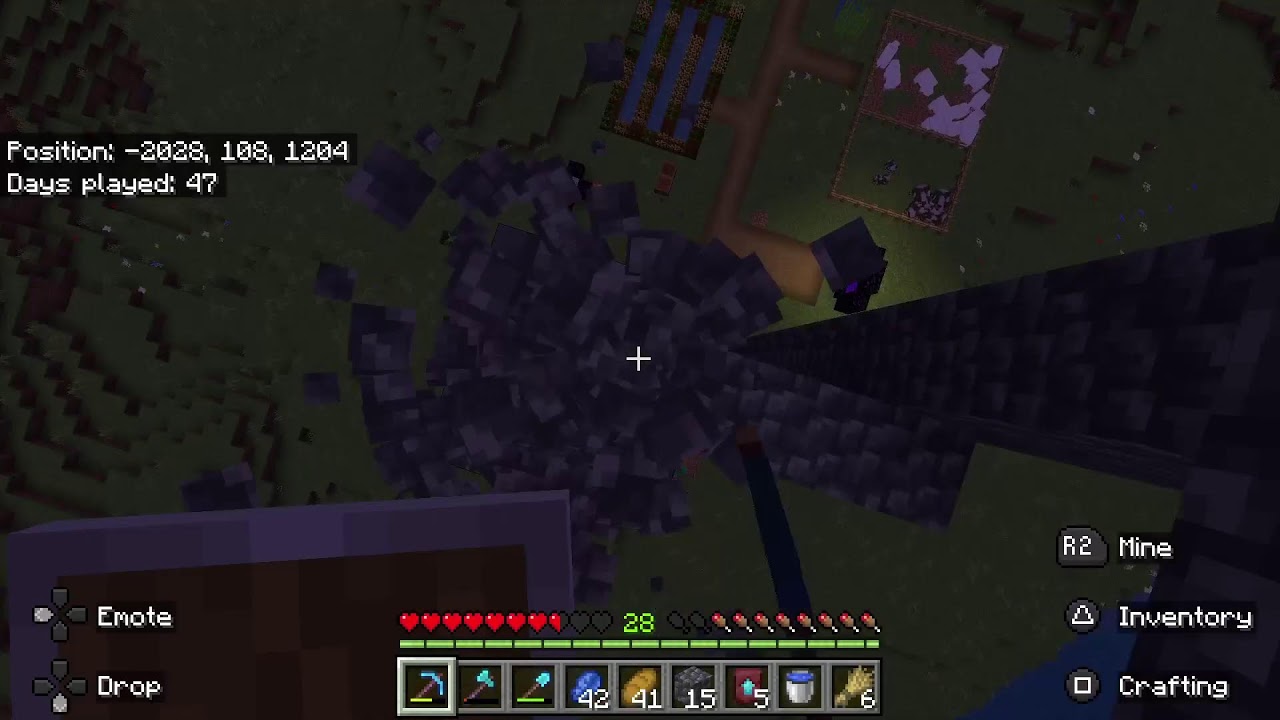 Minecraft stream day 7