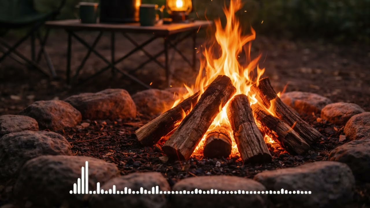 Campfire Begins | 캠프파이어 시작 | 1 Hour Free Music