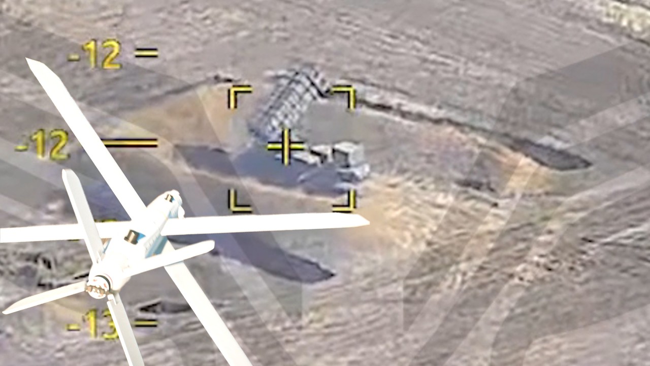 Удар дрона Ланцет-51 в ПВО Patriot и РЛС Украины