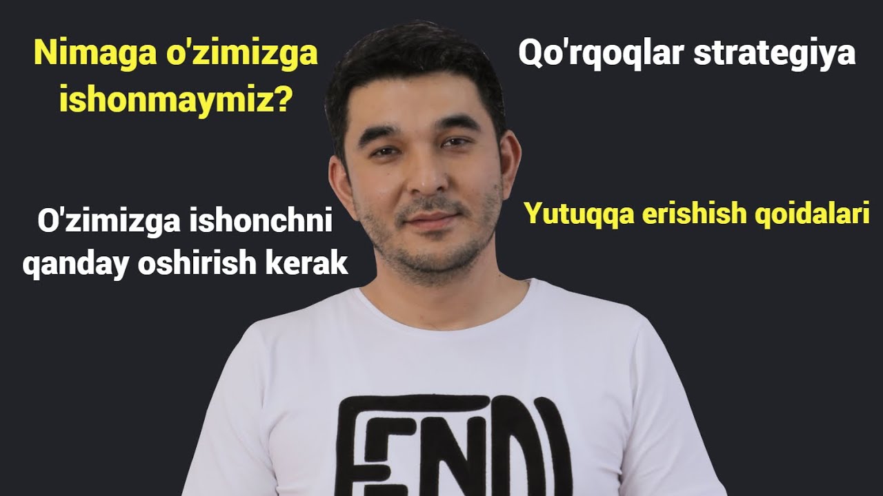 Qanday qilib o'zimizga ishonchi oshirishimiz kerak? Yutuqqa erishish. Biznesni boshlash. Erkinlik