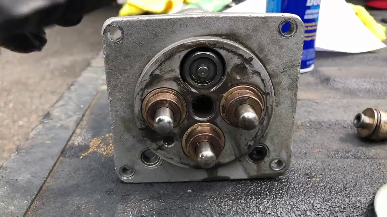 joystick control valve leak repair