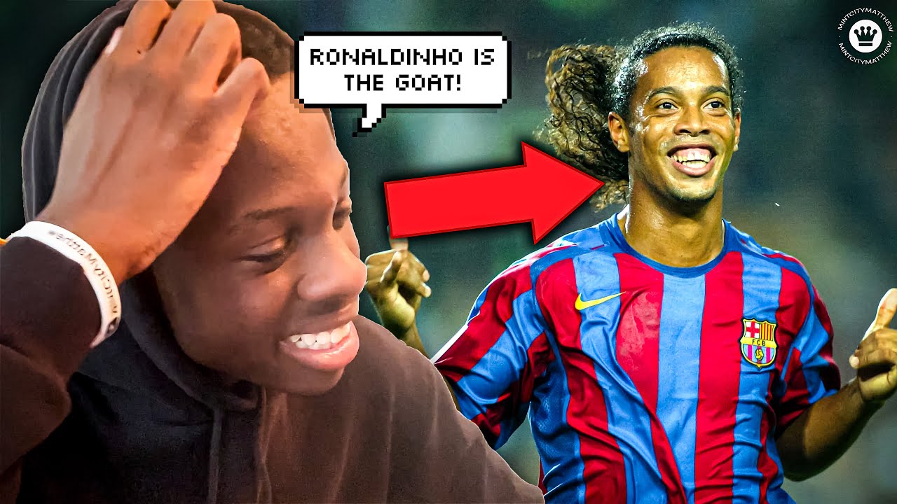HE IS INSANE 🤯🔥 | American Boy Reacts to Ronaldinho