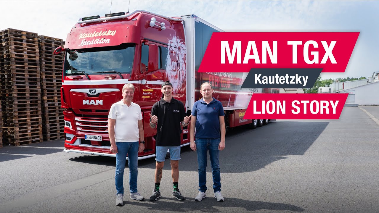 Lion Story | Spedition Kautetzky mit neuem MAN Showtruck