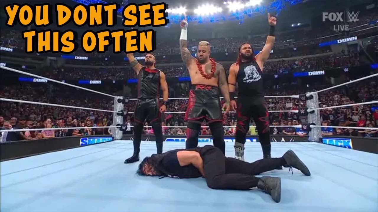 ITS NOT OFTEN YOU SEE ROMAN GETTING PACKED UP