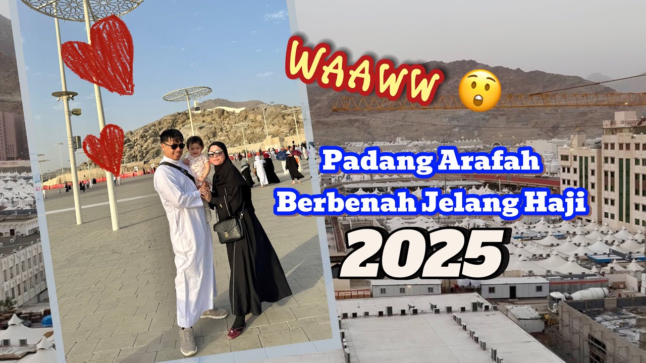 Masya Allah !! 😱😱 Puluhan Alat Berat Beresin Tenda Jemaah Haji