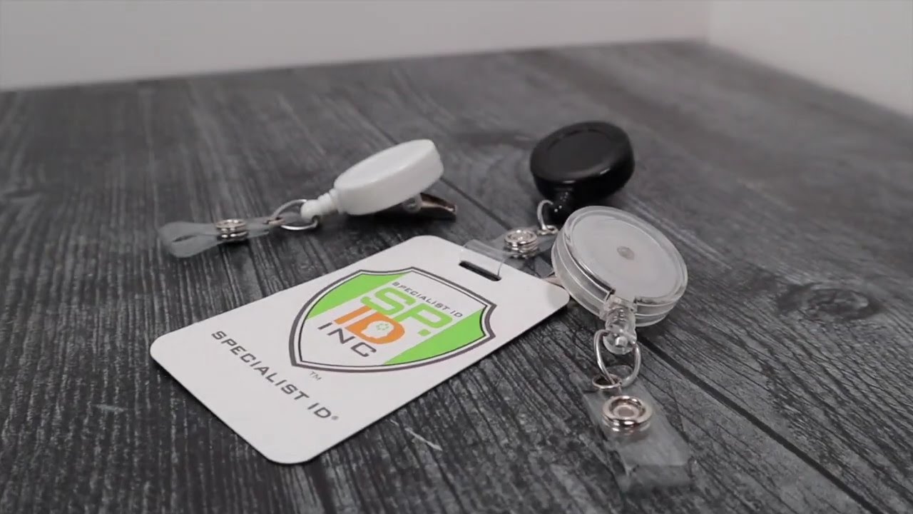 Retractable Badge Reel with Swivel Spring Clip 2120-760X