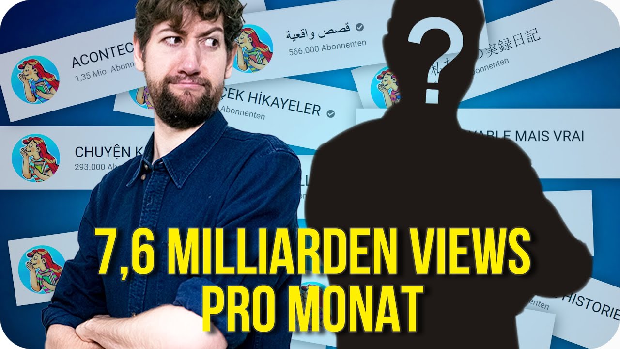 Der erfolgreichste YouTuber, den keiner kennt