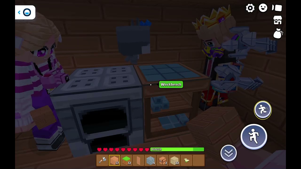 I was playing survival with Minty, but Kevin21 was bothering us!