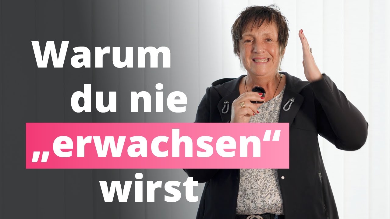 Erwachsen bist du erst, wenn du dein inneres Kind umarmst.