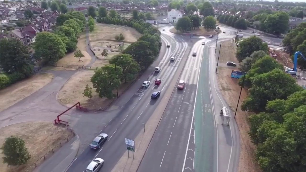 Doncaster Race Course by drone