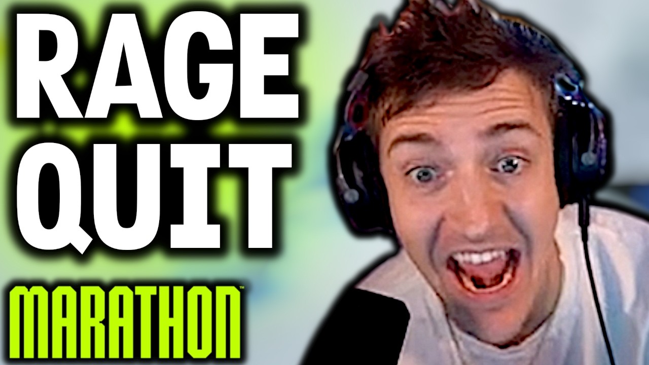 Marathon Just BROKE Ninja Live on Stream (Ninja Rage Quit)