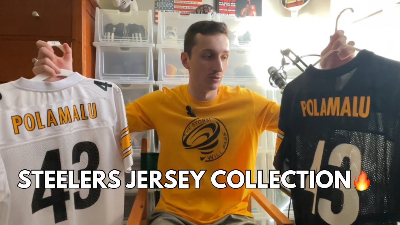 My 2024 Pittsburgh Steelers NFL Jersey Collection