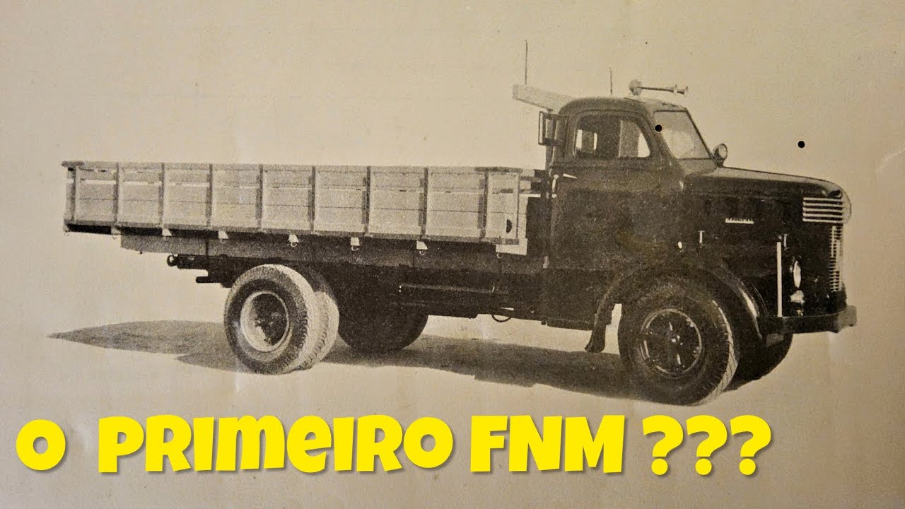 D-7300: o primeiro caminhão FNM!!!