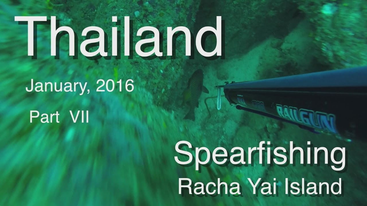 Spearfishing. Racha Yai, Thailand 2016.
