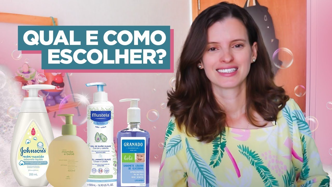 Melhores sabonetes para o bebê - Como escolher?
