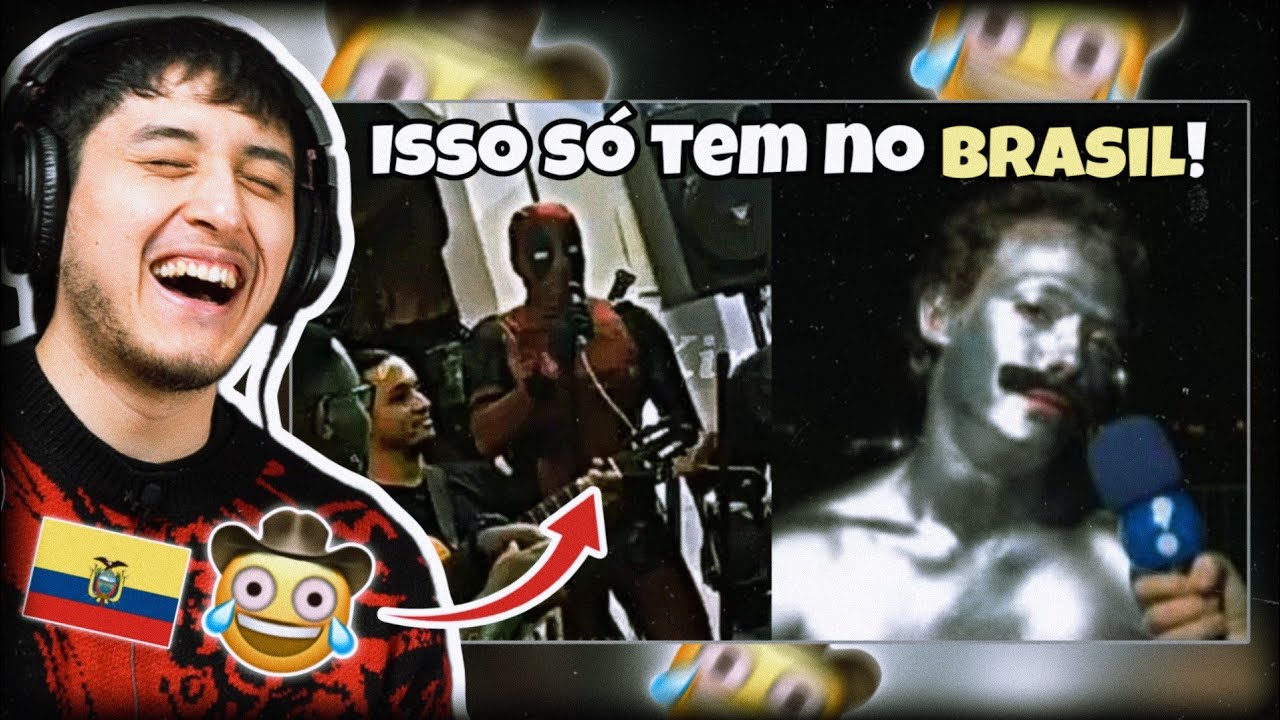 EQUATORIANO REAGE A COISAS QUE SÓ ACONTECEM NO BRASIL! 🇧🇷