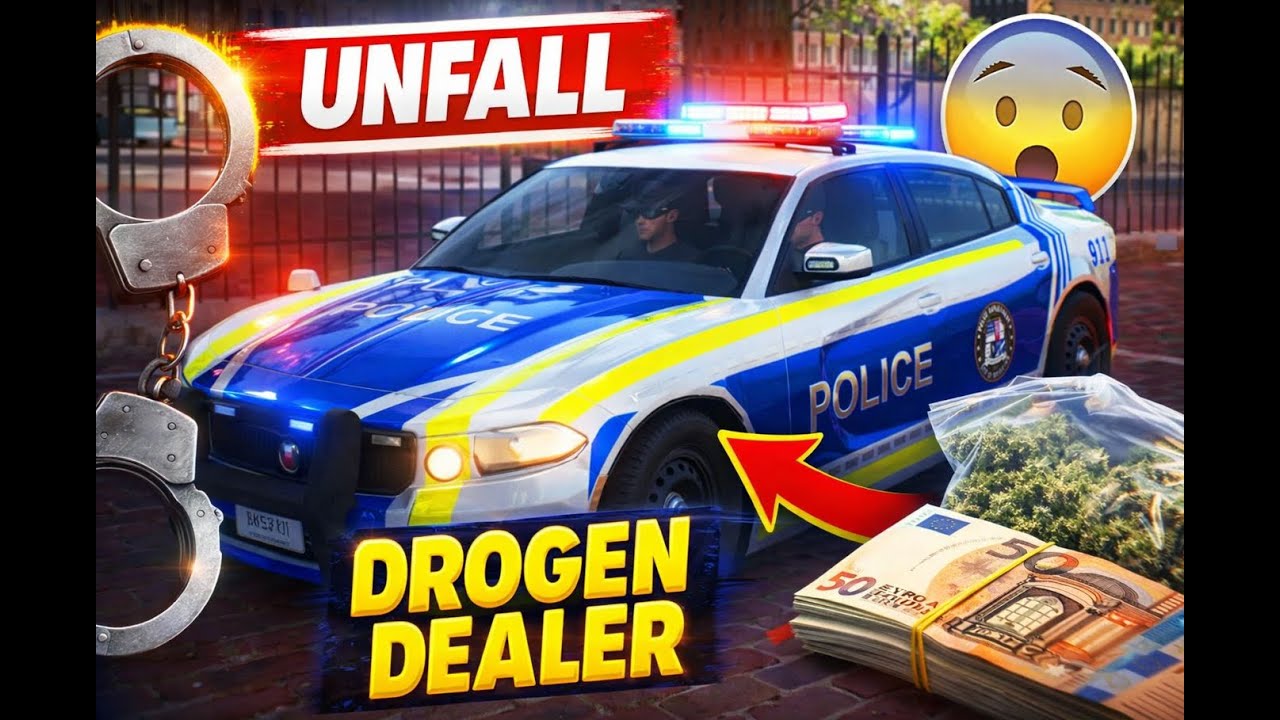 Police Patrol Simulator | Part 1 | Unfall eskaliert… Wir endeckten Dealer! 😱
