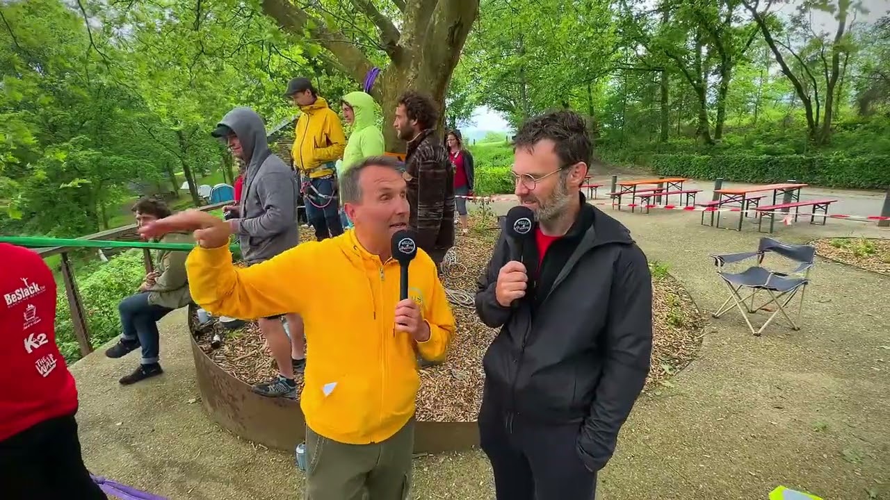 RECORD ‼️ La plus longue #highline de Belgique 🇧🇪 installée au Tombeau du Géant #ardennes …2,2 km 🔥🔥