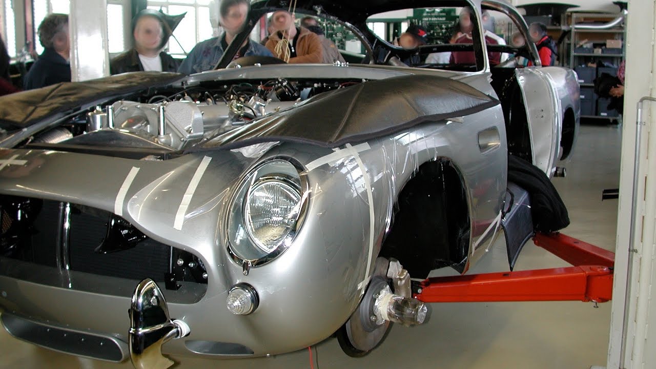 Original James Bond Aston Martin DB5 restoration (PWJ61)