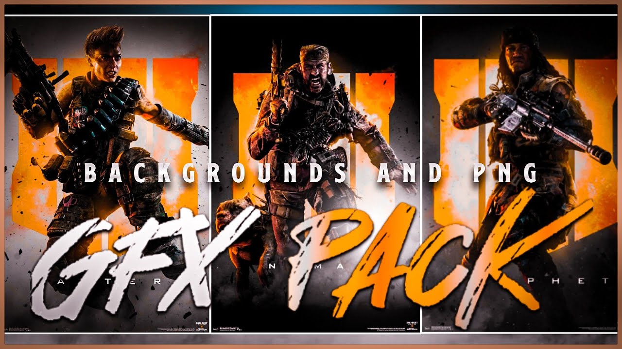 CALL OF DUTY NEW THUMBNAIL GFX PACK | ANDROID/IOS/PC | 45+ BACKGROUNDS & PNGS FOR COD&ndash;FREE DOWNLOAD.