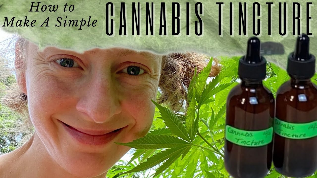 How to Make Cannabis Tincture | DIY Cannabis Stem Tincture | Marijuana Tincture Recipe | Herbalism