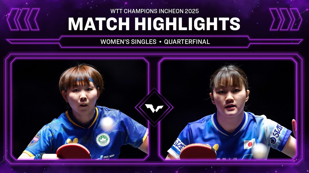 Zhu Yuling vs Satsuki Odo | Match Highlights | #WTTIncheon 2025