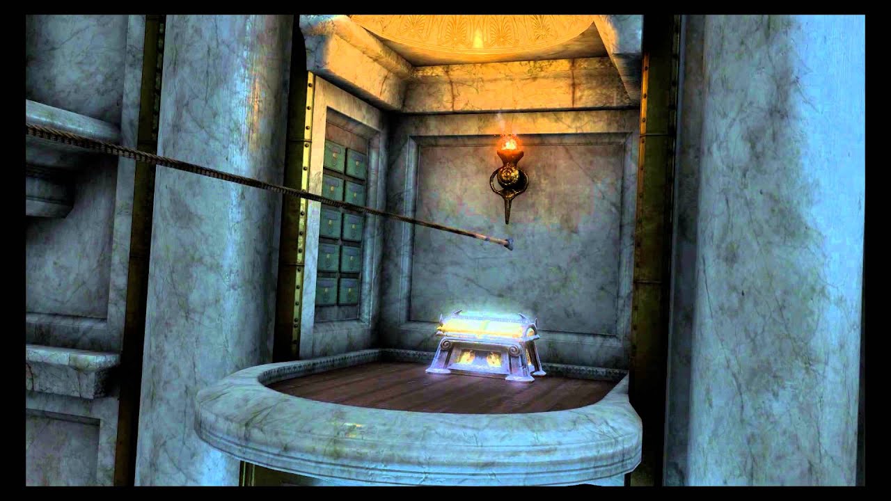 God of War 3: Remastered - Chap 7 Mazes And Caves: Daedalus Workshop Ballista Rope Portal Puzzle