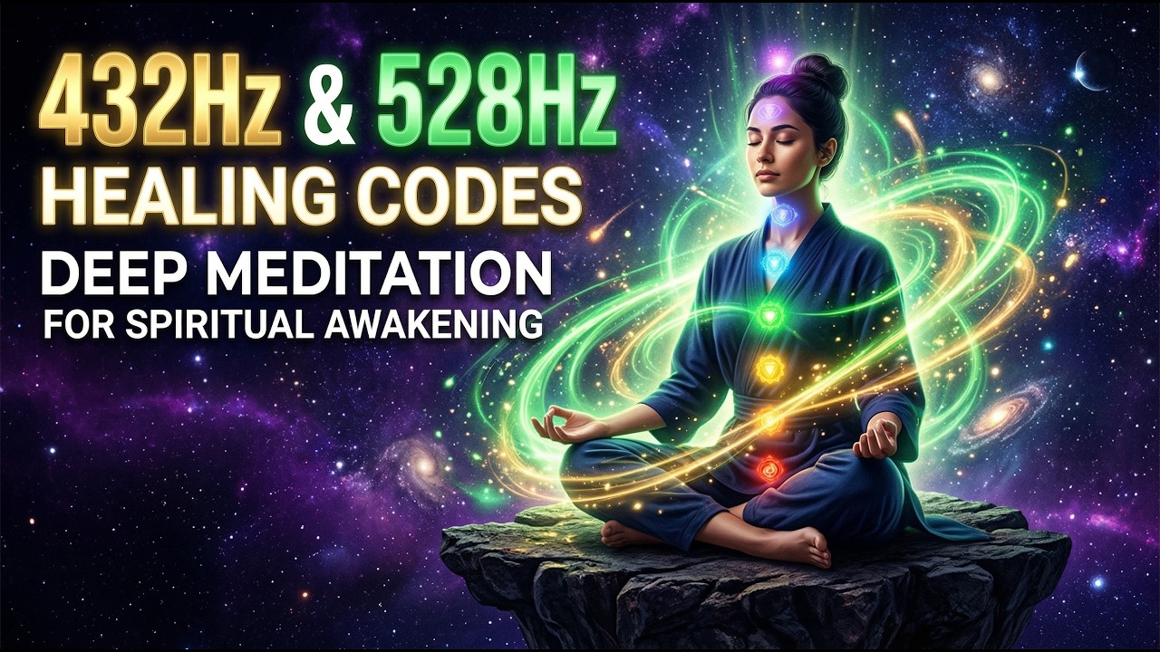 Negative Energy Removal | 432 Hz & 528 Hz Healing Frequencies + Mandala Meditation