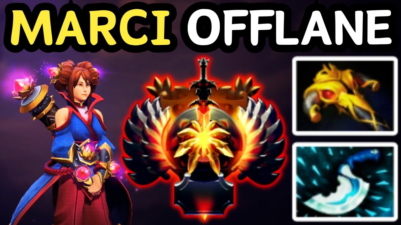 🔥 THIS IS HOW TO ABUSE FISTS + THROWS WITH MARCI OFFLANE | DOTA 2 🔥