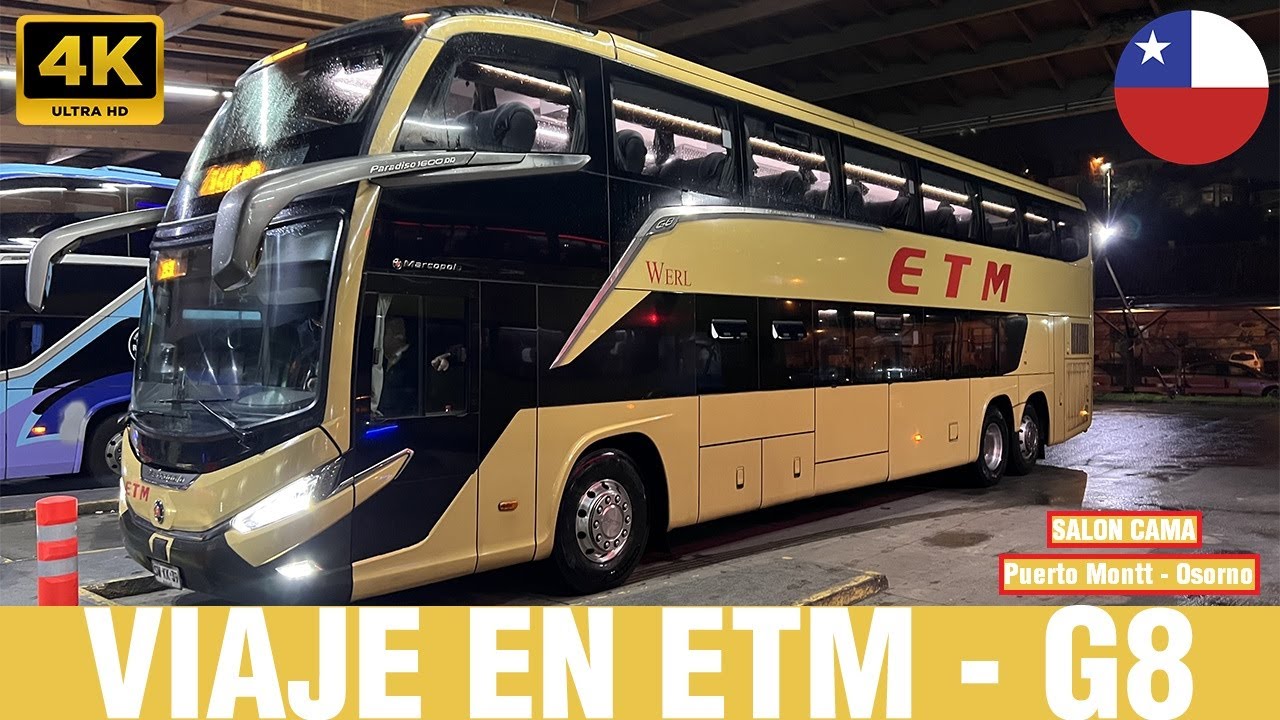 Viajando en Bus | Viaje de Puerto Montt a Osorno en ETM
