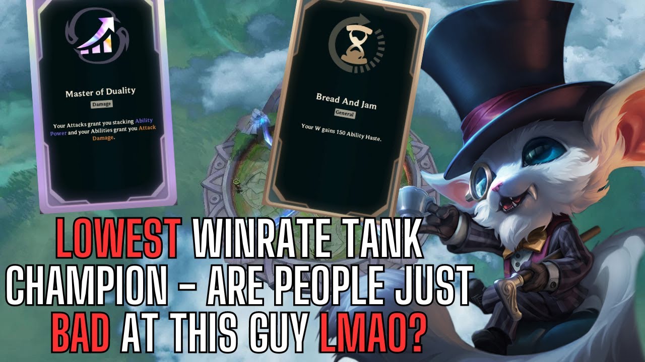 3 Ults in 15 Seconds: Perma CC Gnar Build - Lowest Winrate Tank Champion | League 2v2v2v2 Arena