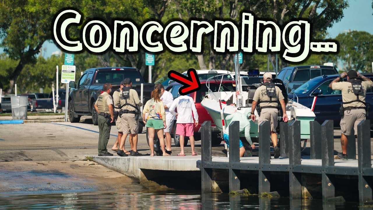 They All Wanted To See it for Themselves Black Point Marina (Boat Ramps Only)