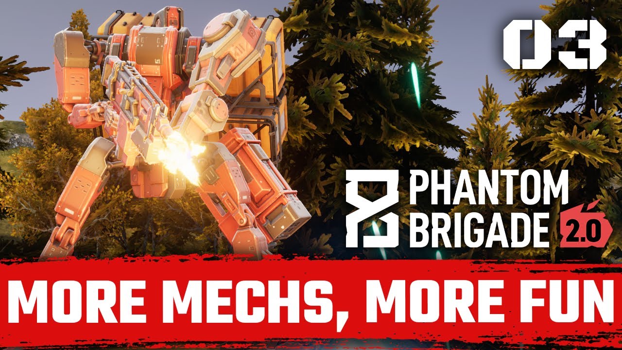 All Four Mechs Deployed - Maximum Firepower! - Phantom Brigade 2.0 Episode 3